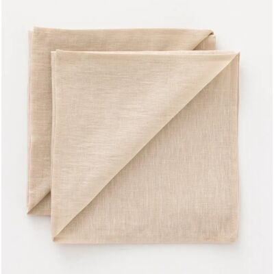 Belum Leinen Servietten - Pack 2 - 50x50cm - Umweltfreundlich & Langlebig Belum Leinen Servietten - Pack 2 - 50x50cm - Umweltfreundlich & Langlebig