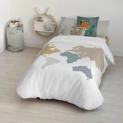Kids&Cotton Maui Wit Organisch Katoenen Dekbedovertrek - 180 x 240 cm Kids&Cotton Maui Wit Organisch Katoenen Dekbedovertrek - 180 x 240 cm