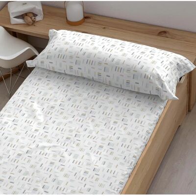 KIDS&COTTON Italo Multicolor Fitted Sheet - Beddengoed KIDS&COTTON Italo Multicolor Fitted Sheet - Beddengoed