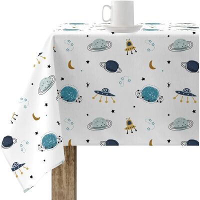 Nappe en Coton Biologique Multicolore Dayton - 150 x 150 cm Nappe en Coton Biologique Multicolore Dayton - 150 x 150 cm