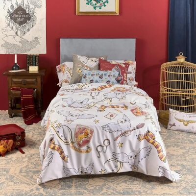 Play Fabrics Hedwig Duvet Cover - Organic Cotton, Multicolor, 140x200 cm Play Fabrics Hedwig Duvet Cover - Organic Cotton, Multicolor, 140x200 cm