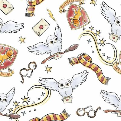 Harry Potter Hedwig Ekologisk Bomull Duvetcover - 120cm Säng Harry Potter Hedwig Ekologisk Bomull Duvetcover - 120cm Säng