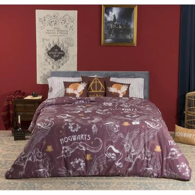 Funda Nórdica Orgánica Roja BELUM - Ropa de Cama Funda Nórdica Orgánica Roja BELUM - Ropa de Cama