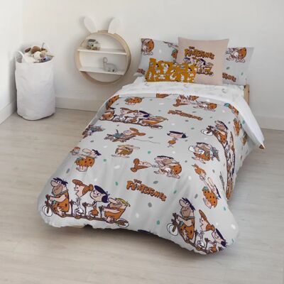 BELUM La funda nórdica de algodón The Flintstones - 200x200cm BELUM La funda nórdica de algodón The Flintstones - 200x200cm