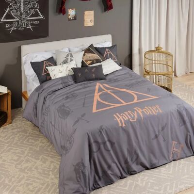 Harry Potter - Duntäcke Cover Deathly Hallows - 260x240cm Harry Potter - Duntäcke Cover Deathly Hallows - 260x240cm