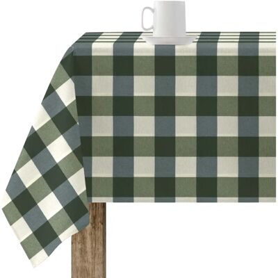 RIPSHOP Mantel Resinado Antimanchas Cuadros - 250x155 Cm RIPSHOP Mantel Resinado Antimanchas Cuadros - 250x155 Cm