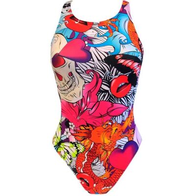 Costume da bagno TURBO Hallo Multicolore S Costume da bagno TURBO Hallo Multicolore S