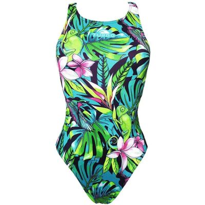 Maillot Jungle Bird Orange TURBO - Équipement de natation - Publicité Maillot Jungle Bird Orange TURBO - Équipement de natation - Publicité