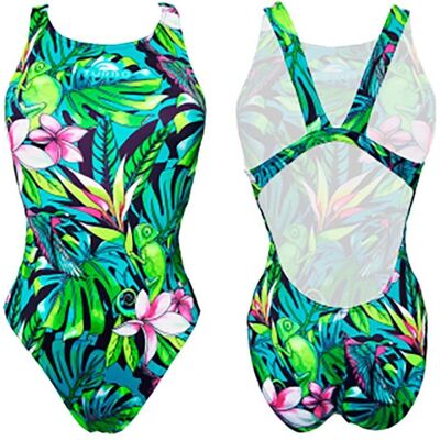 TURBO Jungle Bird Multicolor Badeanzug - 7-8 Jahre TURBO Jungle Bird Multicolor Badeanzug - 7-8 Jahre