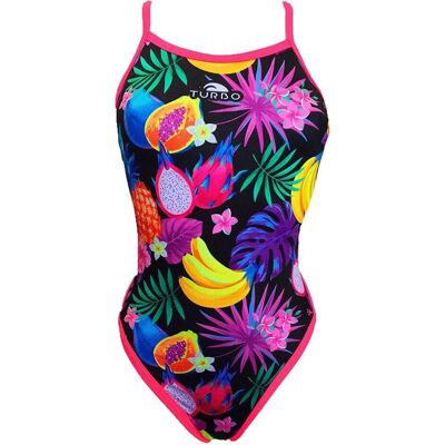 TURBO Fruity Jungle Multicolor Damen Badeanzug TURBO Fruity Jungle Multicolor Damen Badeanzug