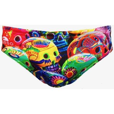 Turbo Multi Skull 2019 Schwimm-Slip - Badehose Turbo Multi Skull 2019 Schwimm-Slip - Badehose