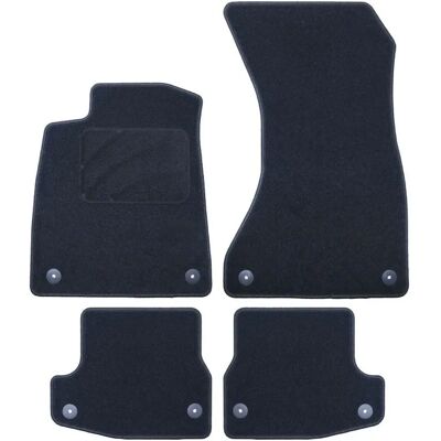 Tapis automobiles sur mesure pour Audi A5 F57 Cabrio - 5 Pièces Tapis automobiles sur mesure pour Audi A5 F57 Cabrio - 5 Pièces