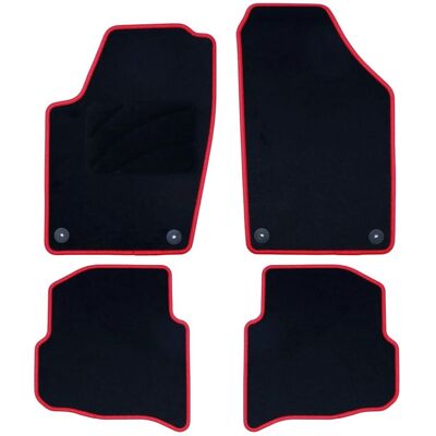 Tapis de sol OCC Motorsport OCCVW0034RD Rouge - Tapis de voiture Tapis de sol OCC Motorsport OCCVW0034RD Rouge - Tapis de voiture