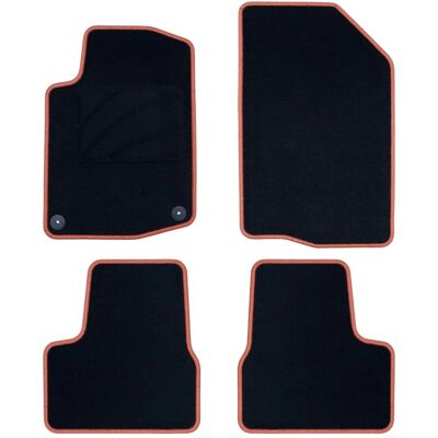 Tapis de sol OCC Motorsport - Orange - Pour Peugeot 208 Tapis de sol OCC Motorsport - Orange - Pour Peugeot 208