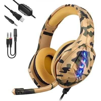 DAM ELECTRONICS J1 Casque Gaming - Sur-oreilles, Micro, 15 LED - Publicité DAM ELECTRONICS J1 Casque Gaming - Sur-oreilles, Micro, 15 LED - Publicité