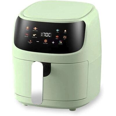 Freidora de aire DAM Electronics 8L - Panel táctil, 8 programas Freidora de aire DAM Electronics 8L - Panel táctil, 8 programas