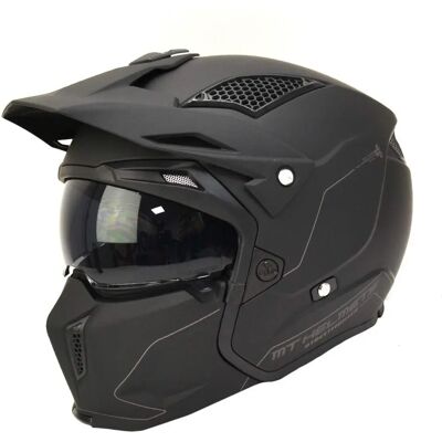 Casque MT Helmets Streetfighter SV Noir - Casque moto - Publicité Casque MT Helmets Streetfighter SV Noir - Casque moto - Publicité