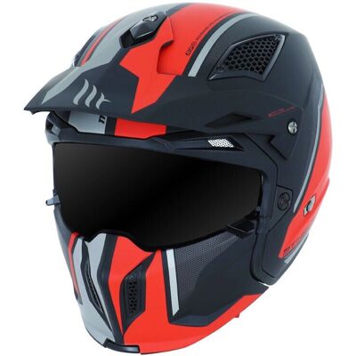 Casque Moto MT Helmets SV Twin - Masque Détachable, Visière Solaire Interne - Publicité Casque Moto MT Helmets SV Twin - Masque Détachable, Visière Solaire Interne - Publicité