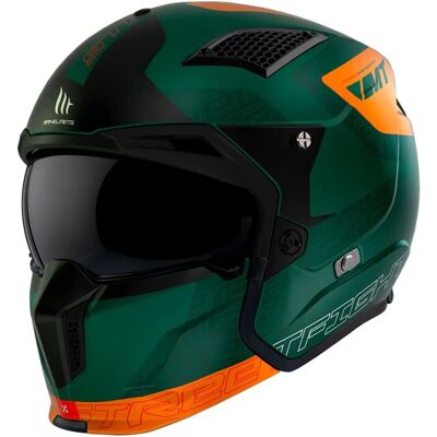 Casque d'essai sombre MT Helmets Streetfighter SV Totem C6 - Publicité Casque d'essai sombre MT Helmets Streetfighter SV Totem C6 - Publicité