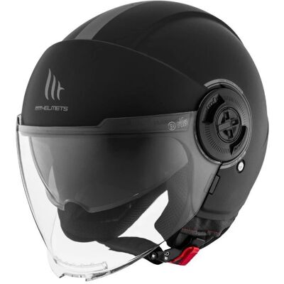 MT Helmets Viale SV Schwarz L - Jet Helm MT Helmets Viale SV Schwarz L - Jet Helm