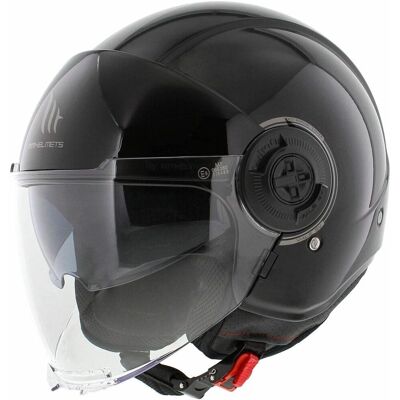 MT Helmets Viale SV Schwarz S Jethelm - Jet Helm MT Helmets Viale SV Schwarz S Jethelm - Jet Helm