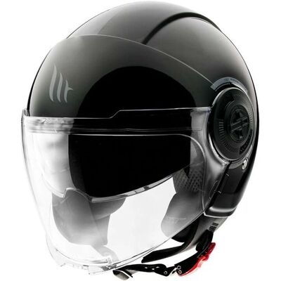 MT Helmets Viale SV Schwarz M - Jethelm MT Helmets Viale SV Schwarz M - Jethelm