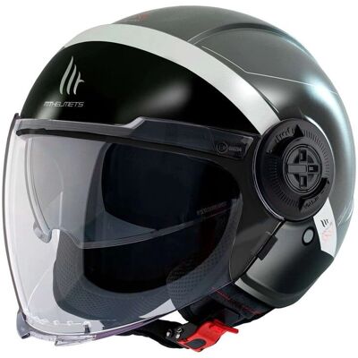 MT Helmets Viale SV S 68 - Stoßdämpfender Open-Face-Helm MT Helmets Viale SV S 68 - Stoßdämpfender Open-Face-Helm