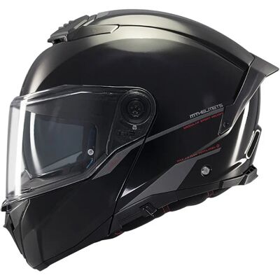 MT Helmets Atom 2 SV Modularhelm - Schwarz - Stoßfest, Stilvoll, DOT MT Helmets Atom 2 SV Modularhelm - Schwarz - Stoßfest, Stilvoll, DOT