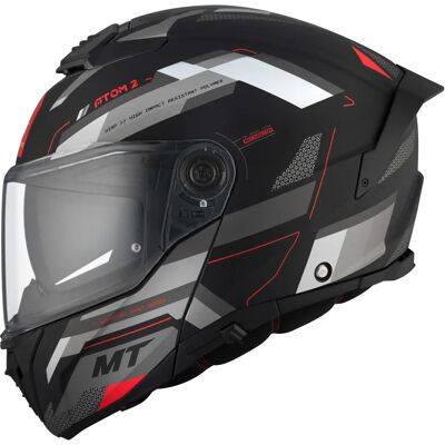 Casco modular MT Helmets Atom 2 SV - Equipo de Moto Seguro Casco modular MT Helmets Atom 2 SV - Equipo de Moto Seguro