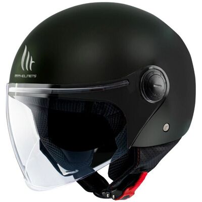 MT Helmets Street S Schwarz Helm - Motorradhelm MT Helmets Street S Schwarz Helm - Motorradhelm