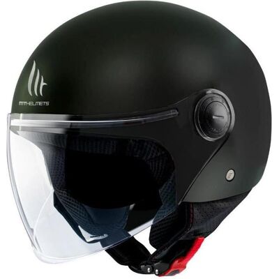 MT Helmets Street S Schwarzer Helm - Motorradhelm MT Helmets Street S Schwarzer Helm - Motorradhelm