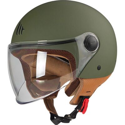 Casco Moto A6 Verde Opaco - Casco de moto Casco Moto A6 Verde Opaco - Casco de moto