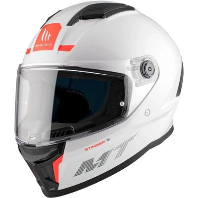 MT Helmets Stinger 2 Casco Integral - Blanco MT Helmets Stinger 2 Casco Integral - Blanco