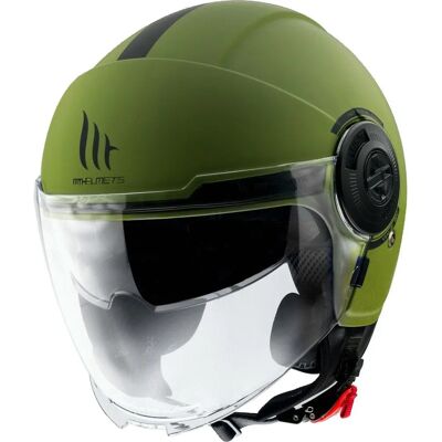 MT Helmets Viale SV S Offener Motorradhelm grün matt MT Helmets Viale SV S Offener Motorradhelm grün matt