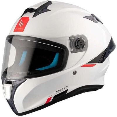 MT Helmets Targo S Blanco - Casco Integral de Moto MT Helmets Targo S Blanco - Casco Integral de Moto