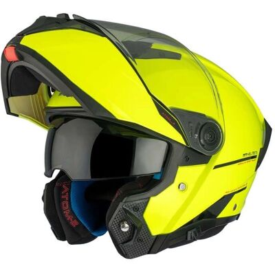 MT Helme MT ATOM 2 SV Fluo Gelb Motorradhelm - Größe M MT Helme MT ATOM 2 SV Fluo Gelb Motorradhelm - Größe M