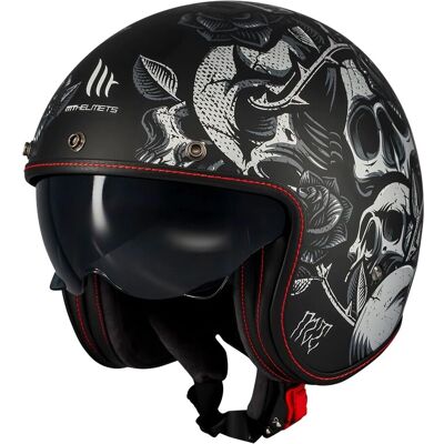 Casco Open Face MT Le Mans 2 SV - Grigio Opaco Casco Open Face MT Le Mans 2 SV - Grigio Opaco