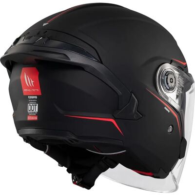 Casco Modular MT Helmets Cosmo SV - Negro - Casco de moto Casco Modular MT Helmets Cosmo SV - Negro - Casco de moto