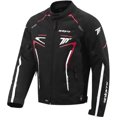 Seventy Degrees - SD-JR65 Piston - Nero-Rosso - S - Giacca Seventy Degrees - SD-JR65 Piston - Nero-Rosso - S - Giacca