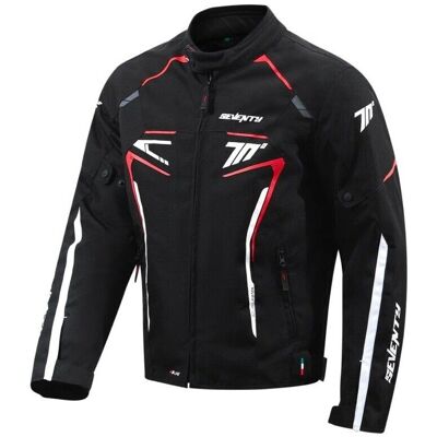 Seventy Degrees - SD-JR65 - Nero/Rosso/Bianco - 4XL - Giacca Seventy Degrees - SD-JR65 - Nero/Rosso/Bianco - 4XL - Giacca