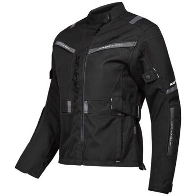 Seventy Degrees - SD-JT85 Tonale - Negro - Motorcycle jacket Seventy Degrees - SD-JT85 Tonale - Negro - Motorcycle jacket