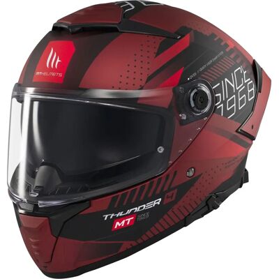 MT Helmets - MT Thunder 4 SV - Rot - 2XL - Motorradhelm MT Helmets - MT Thunder 4 SV - Rot - 2XL - Motorradhelm