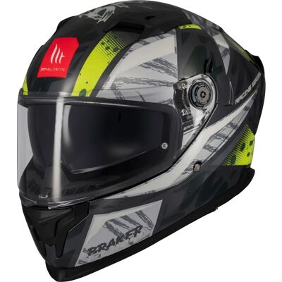 MT Helme SV Fury Gelb/Grau Motorradhelm - Motorradhelm MT Helme SV Fury Gelb/Grau Motorradhelm - Motorradhelm