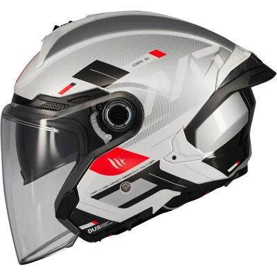 Casque MT Cosmo SV Silence - Ouvert, Léger, Visière Solaire - Publicité Casque MT Cosmo SV Silence - Ouvert, Léger, Visière Solaire - Publicité