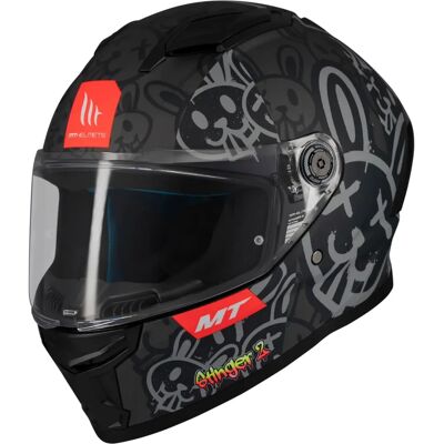 MT Stinger 2 RAM F1 schwarz-grau XL Motorradhelm MT Stinger 2 RAM F1 schwarz-grau XL Motorradhelm