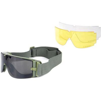 Delta Tactics Modello 800 Grigio - Occhiali Delta Tactics Modello 800 Grigio - Occhiali