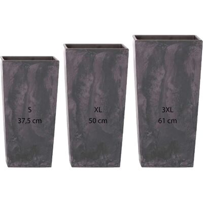 WELLHOME URBI Effet Carré Pack 3 - Pots de Plantes - Publicité WELLHOME URBI Effet Carré Pack 3 - Pots de Plantes - Publicité