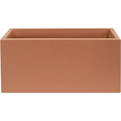 WELLHOME Terracotta Polyethyleen Bloempot - 60x20x20 cm WELLHOME Terracotta Polyethyleen Bloempot - 60x20x20 cm