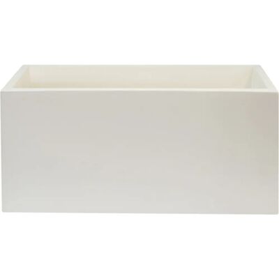 Wellhome Maceta de Polietileno 70x30x30cm Blanco - Maceta Wellhome Maceta de Polietileno 70x30x30cm Blanco - Maceta