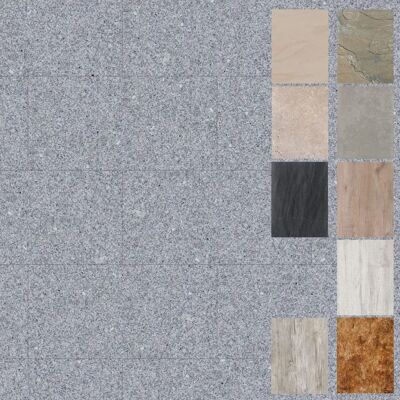 Rivestimento per Pareti Wellhome Baalbek - 9 Lamelle 600x300mm - Impermeabile e Resistente al Fuoco Rivestimento per Pareti Wellhome Baalbek - 9 Lamelle 600x300mm - Impermeabile e Resistente al Fuoco
